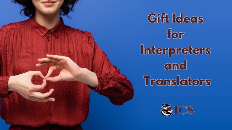 Gift Ideas for Sign language Interpreters