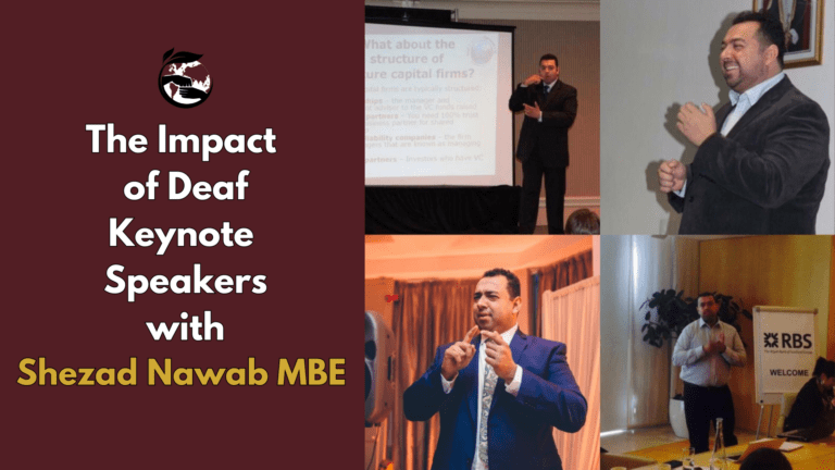 Impact of Deaf Speakers - Shezad Nawab