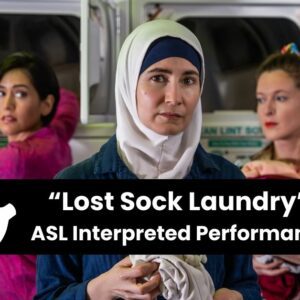 Lost Sock Laundry Calendar ASL