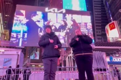 Interpreters at NYC Ball Drop