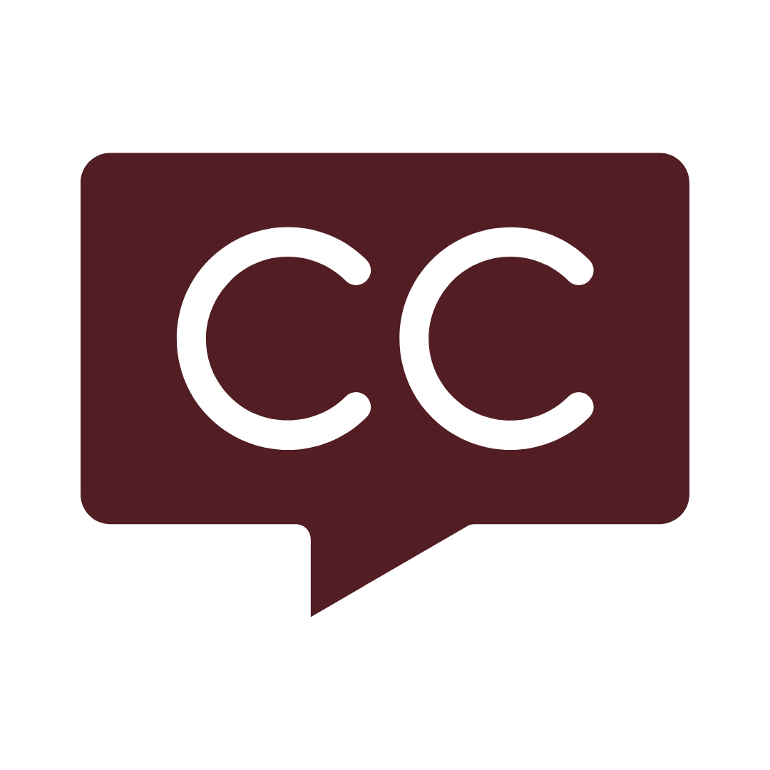 Captioning Icon