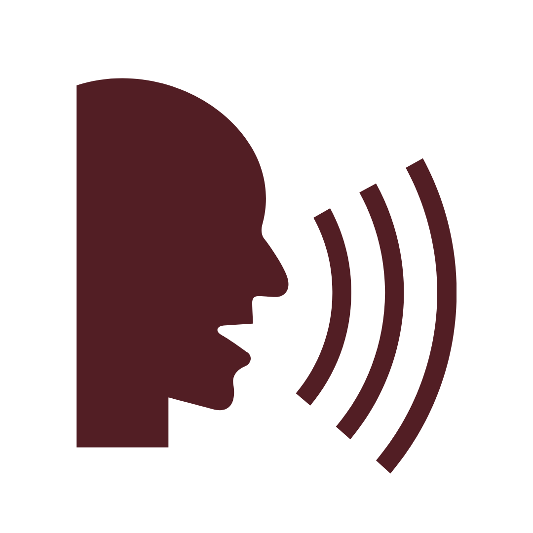 Spoken Language Icon