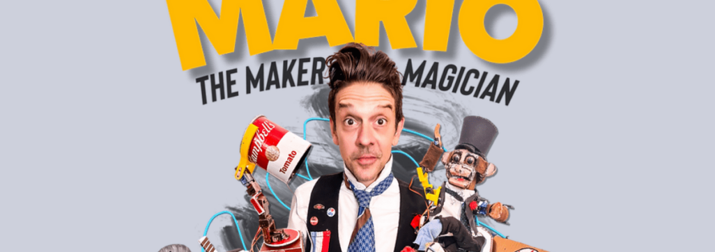 Mario the Magician Magic Show with ASL Interpreters.