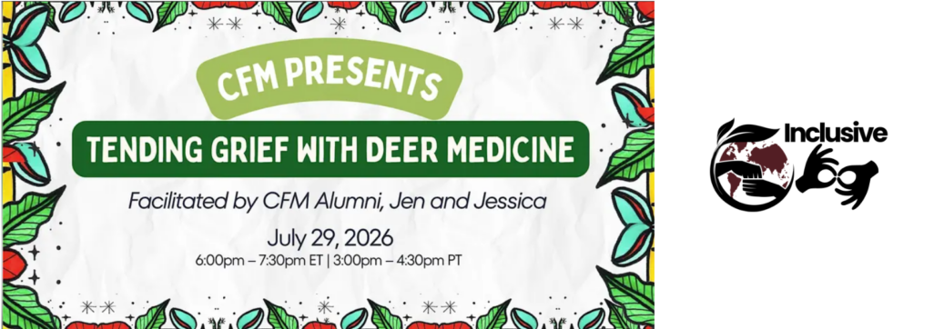 Tending Grief with Deer Medicine poster
