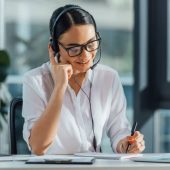 Spoken language - work with us - square